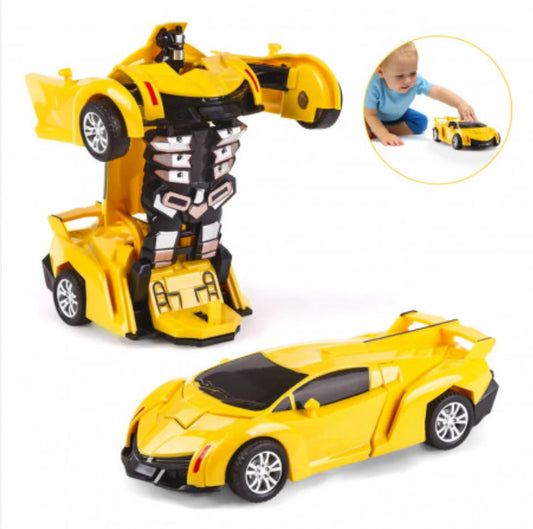 Transparent Robot Car Toys