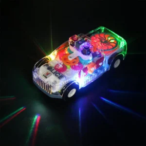 Police Car For Baby Toys with Transparent