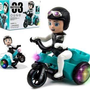 Stunt Bicycle Scooter with 3D Lights and Music 03 Bicycle Toys